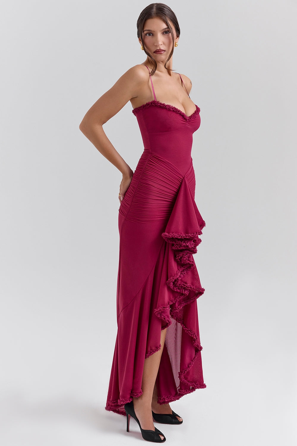 Norae | Women’s Flowy Midi Dress Comfortable Elegant Everyday Outfit